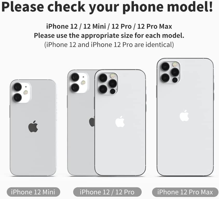 Sinjimoru Magnetic Silicone Case for Iphone 12 Pro Max, Anti-Dust and Compatible with Magsafe, Iphone 12 Pro Max Silicone Case for Magsafe Navy image number 4