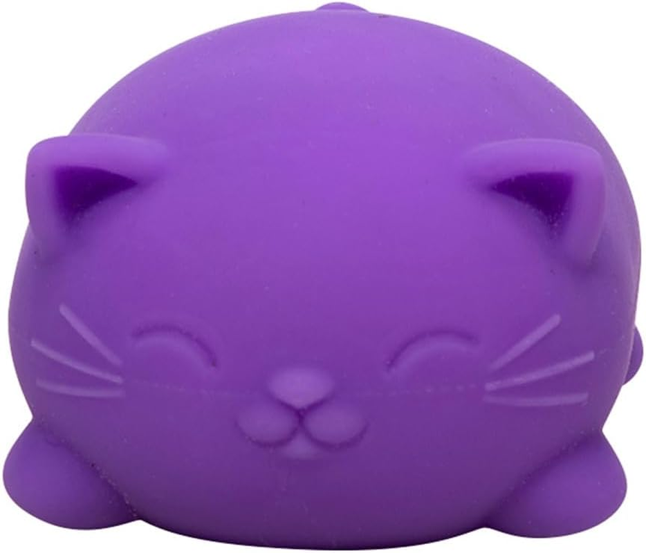 Needoh Cool Cats Stress Ball (Assorted) - Soft, Squishy & Flexible Fidget Toy, Stress Relief & Relaxation, Helps Alleviate Anxiety & Promote Focus image number 2