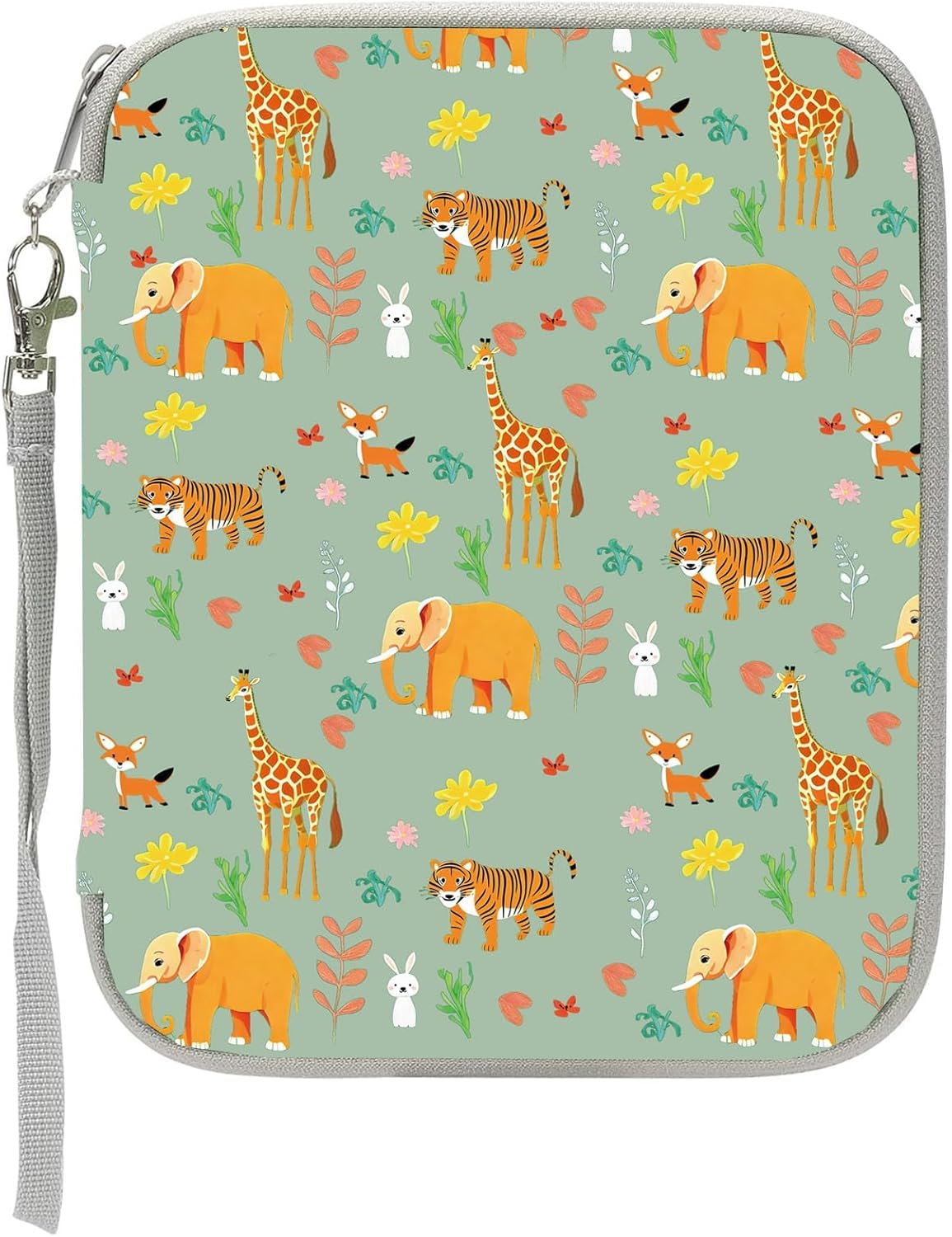 Card Storage Case Compatible with Yoto, 80 Pockets Case for Mini Audiobook Cards, Portable Yoto Card Holder with Zipper, Card Binder Holder with Sleeves for Travel(Animal) image number 3