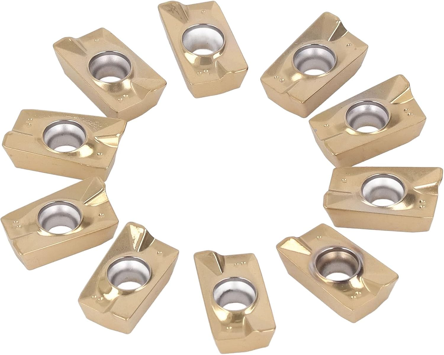 10PCS Turning Inserts Coated Carbide Inserts CNC Lathe Milling Cutting Tools APMT1604 image number 3