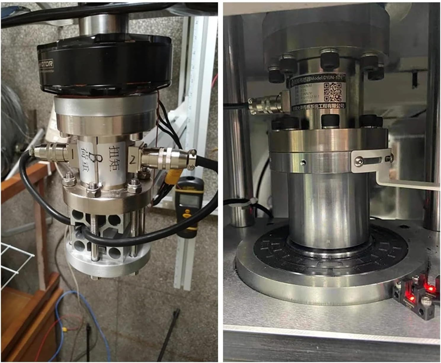Torque Force Sensor 20Nm 500Nm 5000Nm Static Double Flange Rotary Non-Continuous Transducer to Measure Force, Pressure, Displacement, Strain(5000Nm)