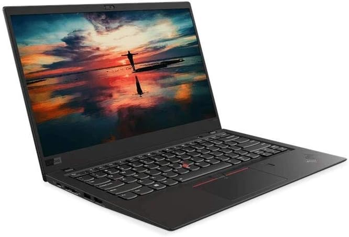 Lenovo Thinkpad X1 Carbon 6Th Gen Core I7-8550U 8Th Gen 16GB 512GB SSD UHD Graphics 620 Windows 10 Pro 14-Inch WQHD Laptop, Black, 20KH003JAU image number 1