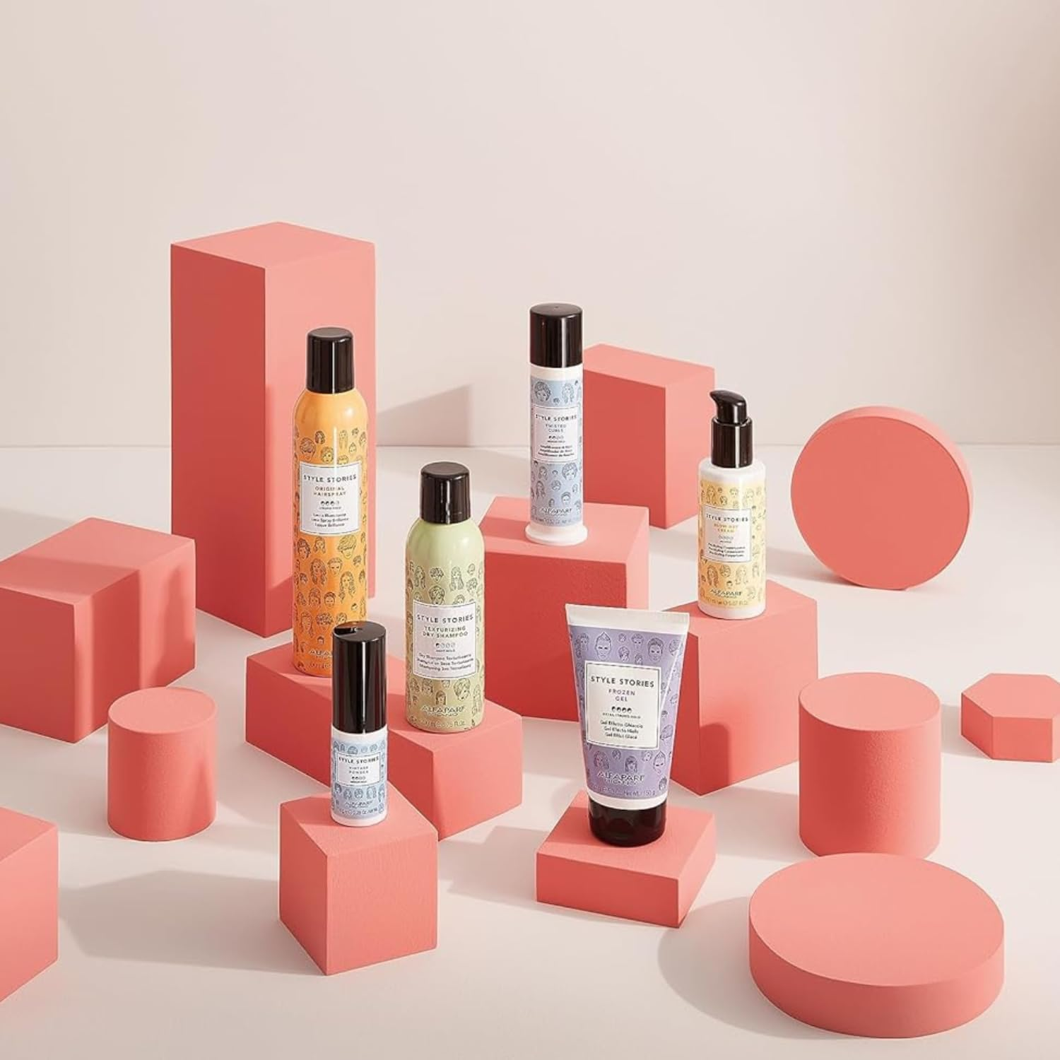 Alfaparf Milano Style Stories Volume Mousse Hair Styling Product - Ideal for Fine Hair - Light Hold - Lightweight Volumizing - Professional Salon Quality - 4.23 Fl Oz image number 2