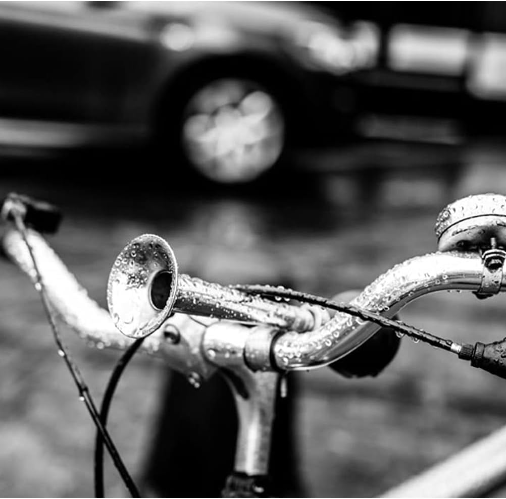 Bicycle Bell Retro Bike Horn,21Cm Bicycle Bugle Ring Bell,Bicycle Accessories,Handle Bar Accessories