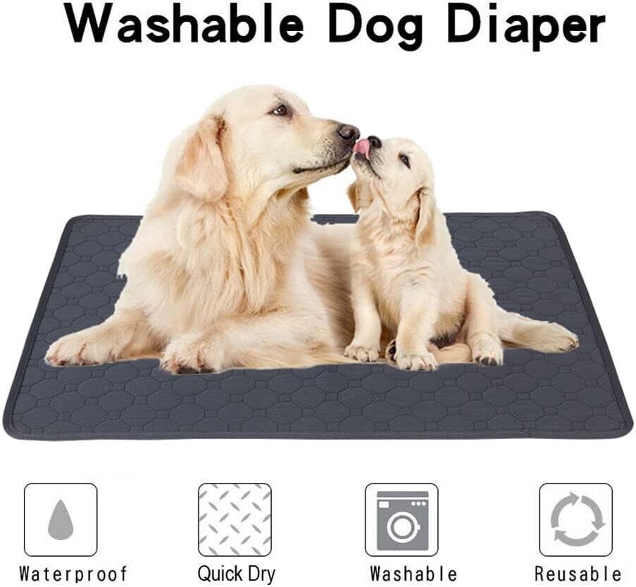 Washable Pet Dog Pee Pad Quick Dry Reusable Cat Puppy Training Wee Mat Pads Bed M image number 3