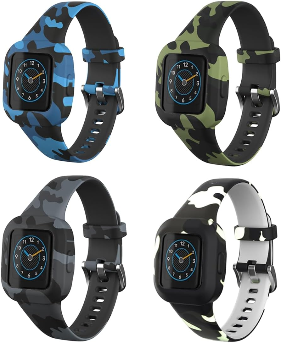 Replacement Band for Garmin Vivofit Jr 3 Strap for Kids, Soft and Durable Silicone Adjustable Wristband, for Children, Boys and Girls. (4A) image number 2