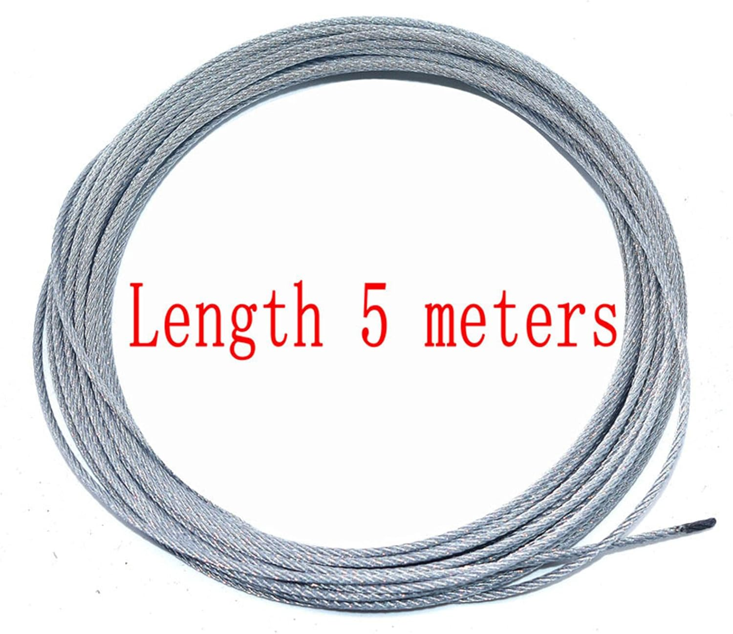 5 Metres DIY Throttle Cable Kit Nipples Ferrules Barrel Nipples Carb Neoprene Boots Mid-Adjuster image number 5