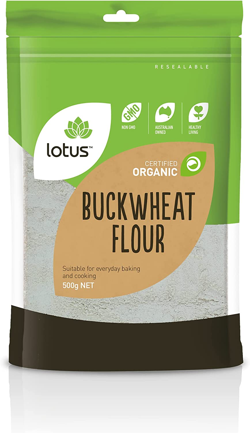 Lotus Organic Buckwheat Flour, 500 G image number 2
