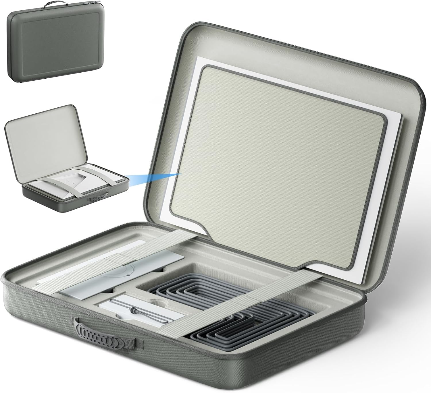 Case for Starlink Gen 3, DUXICEPIN Travel Case for Starlink, Shock and Stress-Proof Bag for Starlink RV, Bag for Starlink Gen 3 Antenna with Water and Dust-Resistant Fabric image number 4