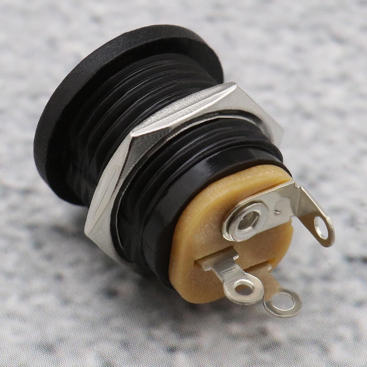 SING F LTD 10Pcs 5.5Mmx2.1Mm DC Power Jack Socket 3 Pin Female Panel Mount Connector DIY Guitar Effects Pedal 2.1Mm Power Socket Female Connector