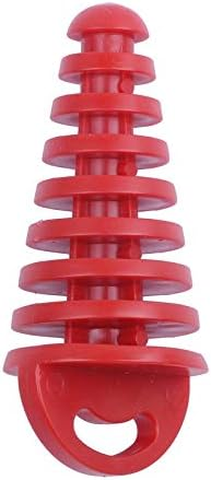 Muffler Pipe Exhaust Wash Plug for Motorcycle Dirt Bike ATV Quad 2 4 Stroke, Red, 120964A1