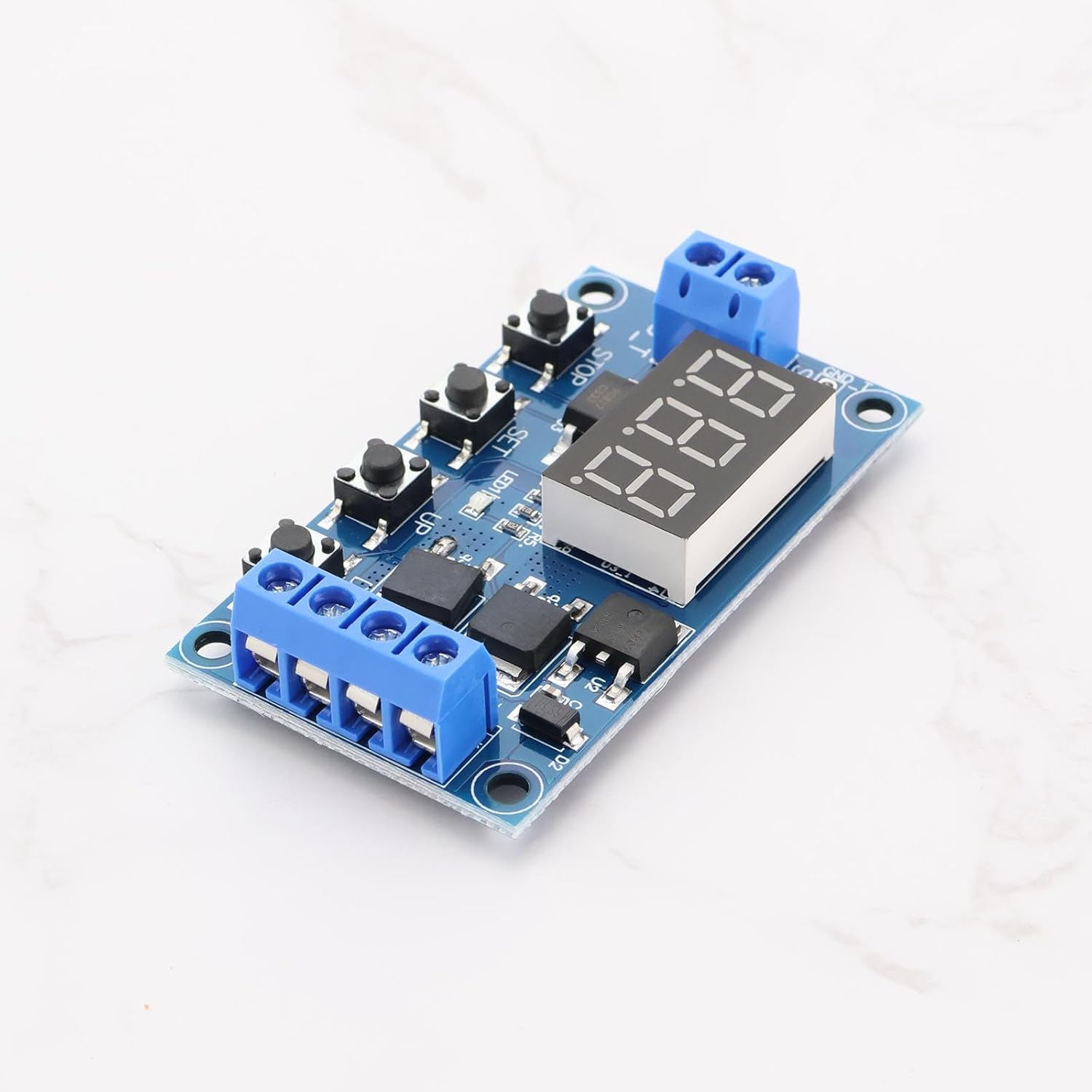 2Pcs DC5-36V Multi Function Delay Relay Module Dual MOS Trigger Digital LED Relay Board Cycle Delay Switch Timer Delay Controlling DC Motors Lights image number 1