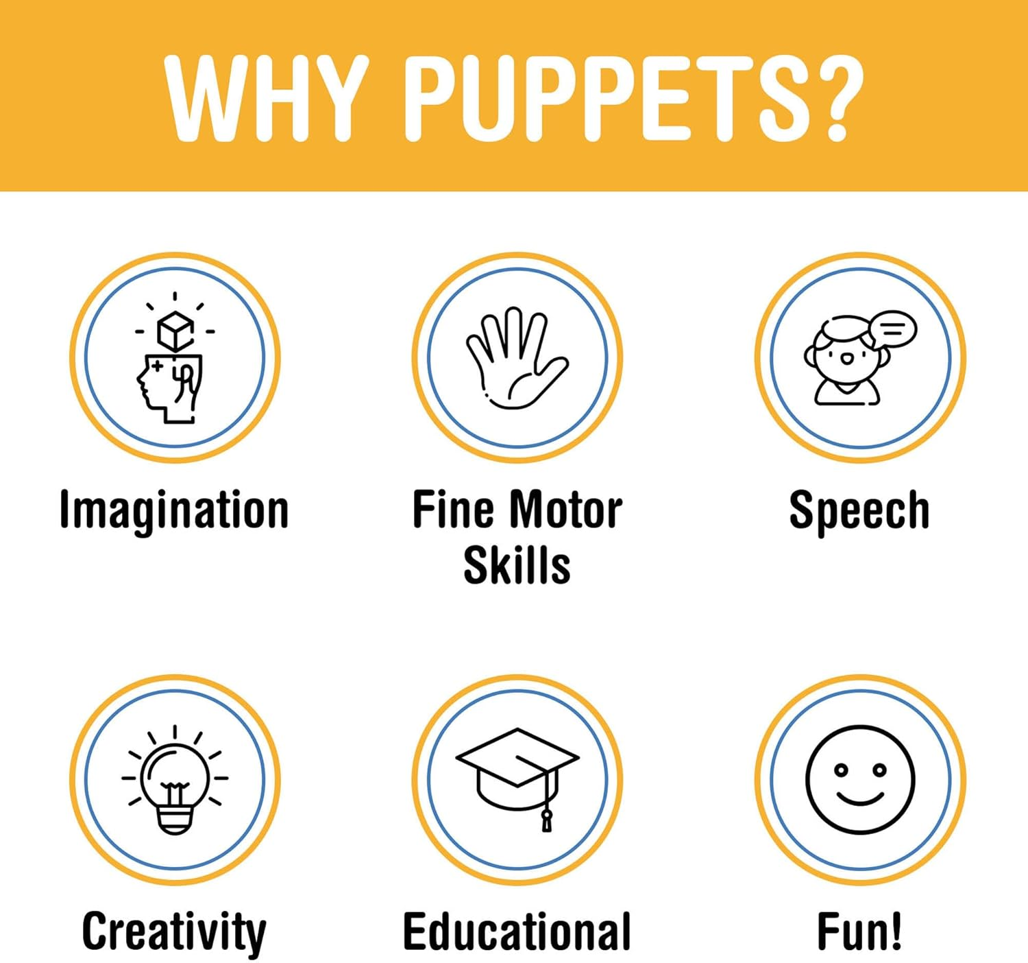 14" Jasmine, Hispanic Girl, Hand Puppet image number 2