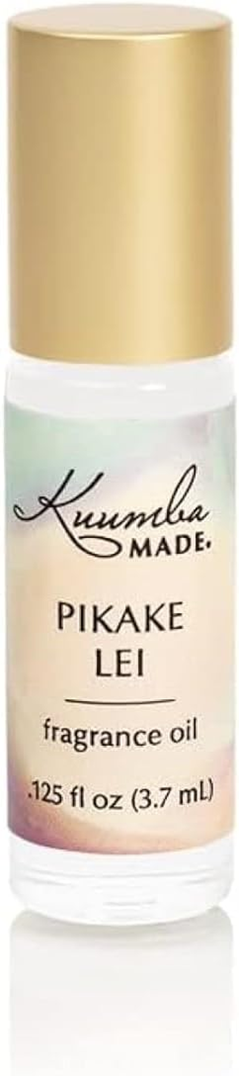 Kuumba Made Pikaki Lei Fragrance Oil Roll-On 0.125 Fl Oz (3.7Ml) | Rollerball Perfume | Alcohol Free