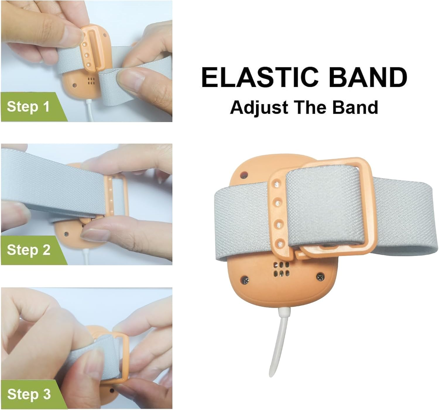 Bed Wetting Alarm for Boys and Girls, USB Rechargeable Wireless Urinal Alarm, Potty Alarm with Sounds and Vibration, Bedwetting Sensor for Kids image number 6