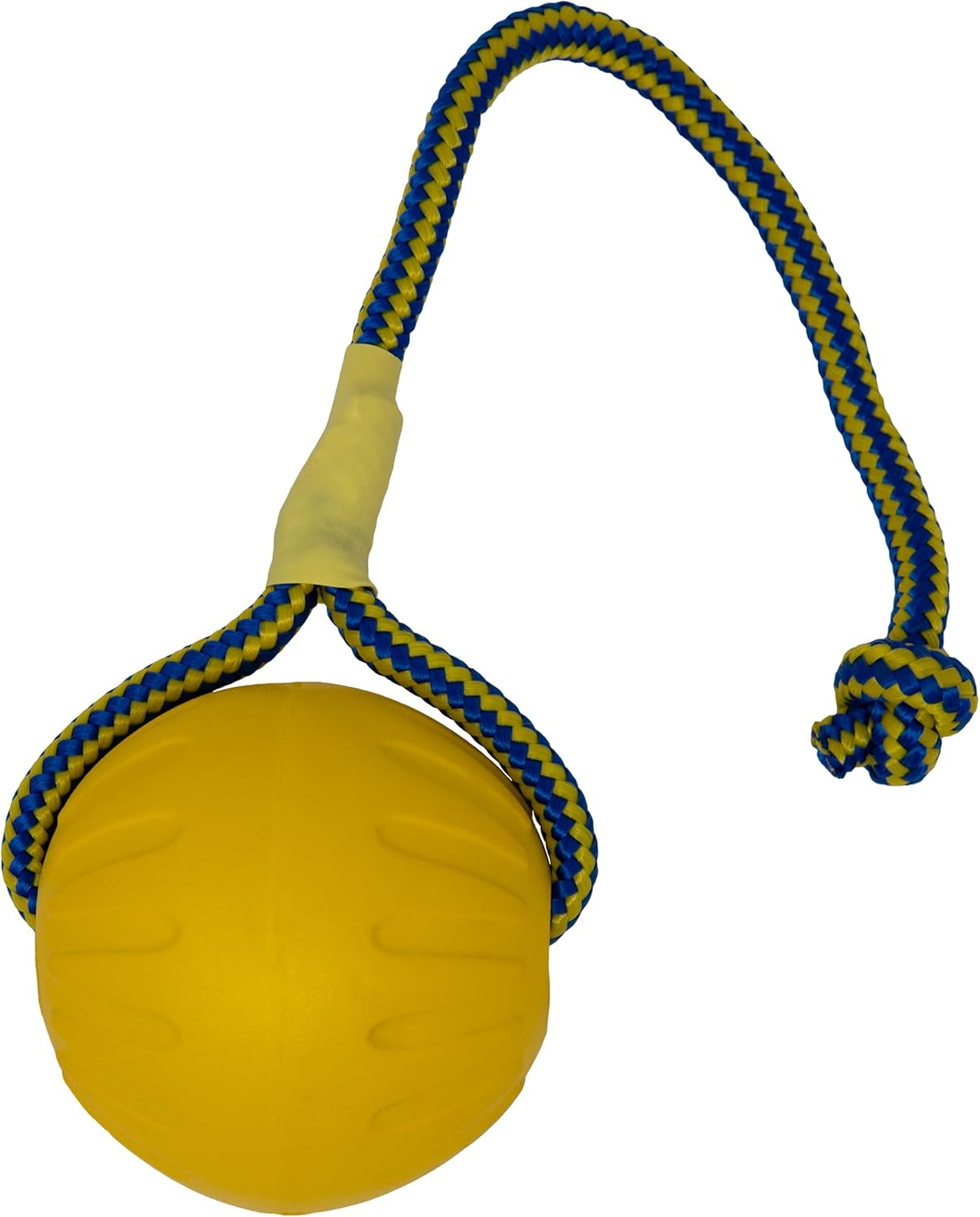 Starmark Swing and Fling Fetch Ball, Medium Yellow (Pack of 1)