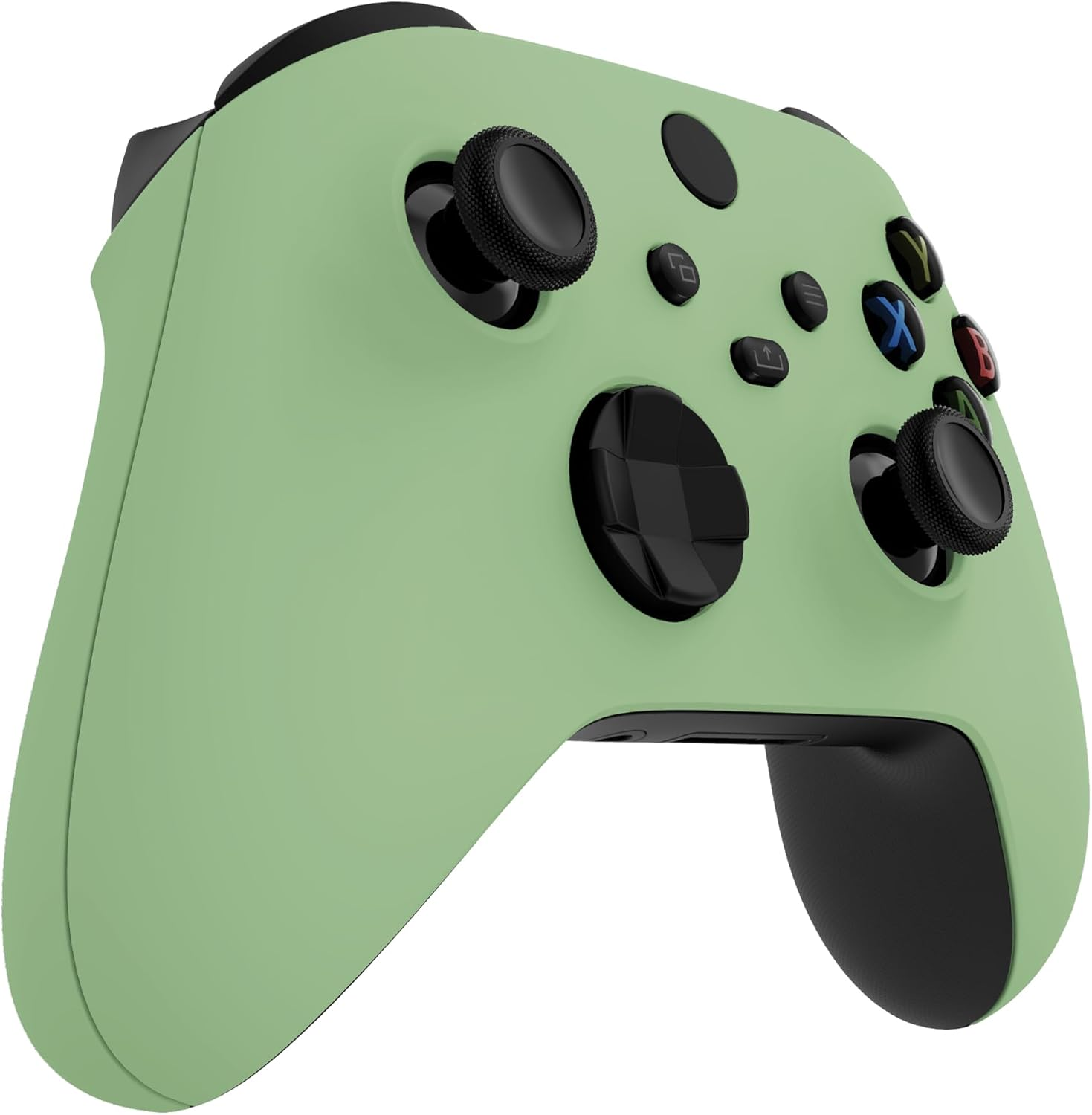Extremerate Side Rails Grips Shell for Xbox Series X & S Controller, Matcha Green Custom Accessories Back Panels Cover Faceplate for Xbox Core Wireless Controller [Controller NOT Included] image number 3