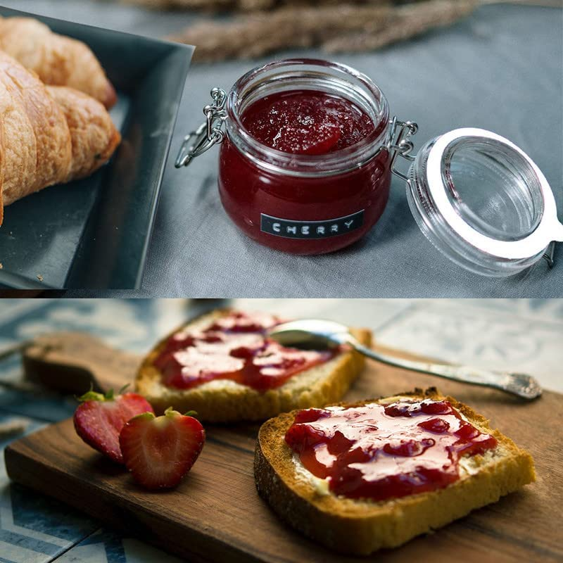 Silicone Replacement Gasket, Airtight Rubber Seals Rings for Mason Jar Lids, Leak-Proof Canning Silicone Fitting Seals for Glass Clip Top Jars (White, 10Pcs) image number 4