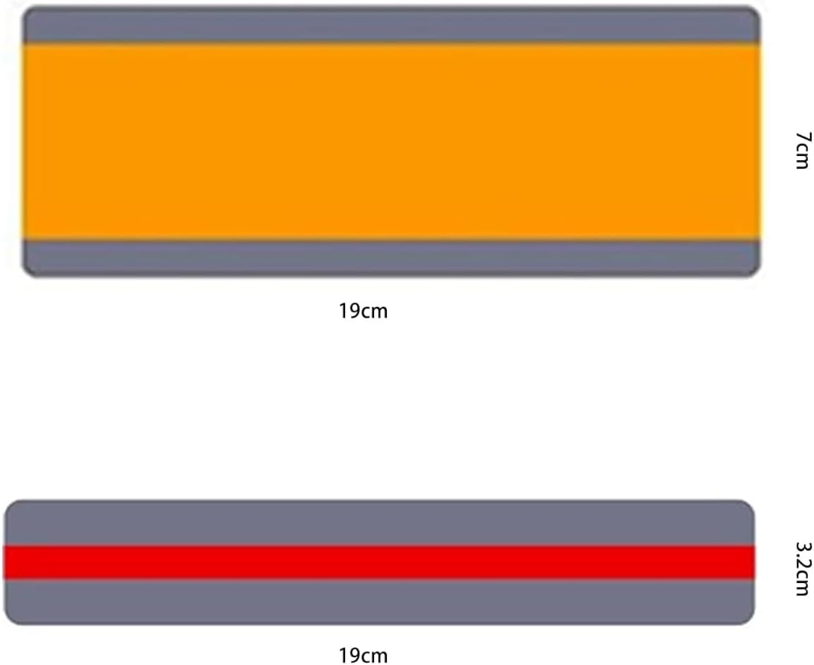 Dyslexia Tools for Kids, 12 Pieces Guided Reading Strips Highlight Strips Colored Overlay Highlighter Bookmarks Tracking Rulers Helps with Reduce Visual Stress Children Assistant（2 Sizes,6 Colors） image number 4