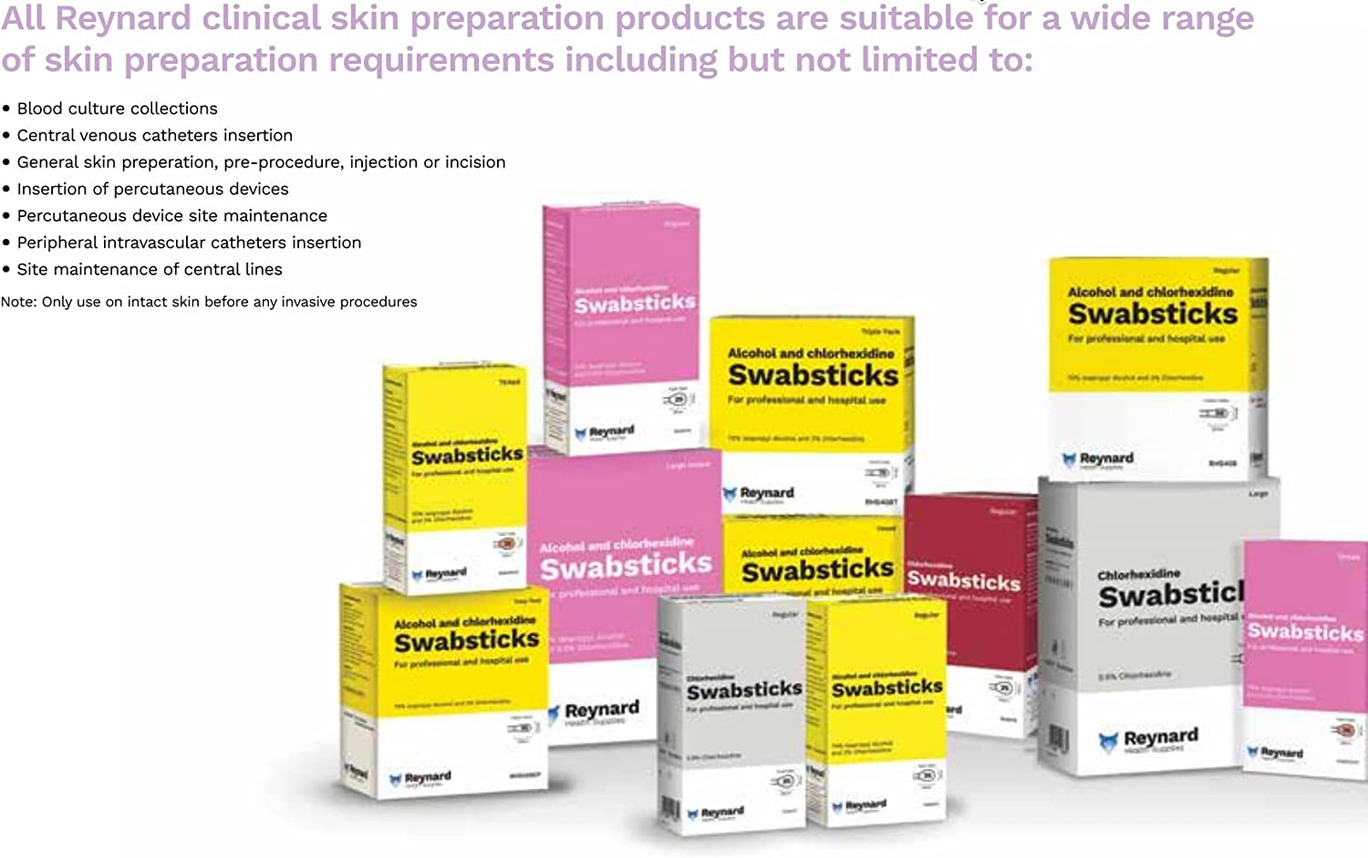 Reynard Health Supplies 70% Alcohol Antiseptic Prep Pad, Sterile, Individually Sealed, White, 6 X 3 Cm, 200 Count image number 3