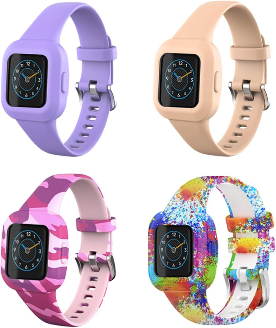 Replacement Band for Garmin Vivofit Jr 3 Strap for Kids, Soft and Durable Silicone Adjustable Wristband, for Children, Boys and Girls. image number 1