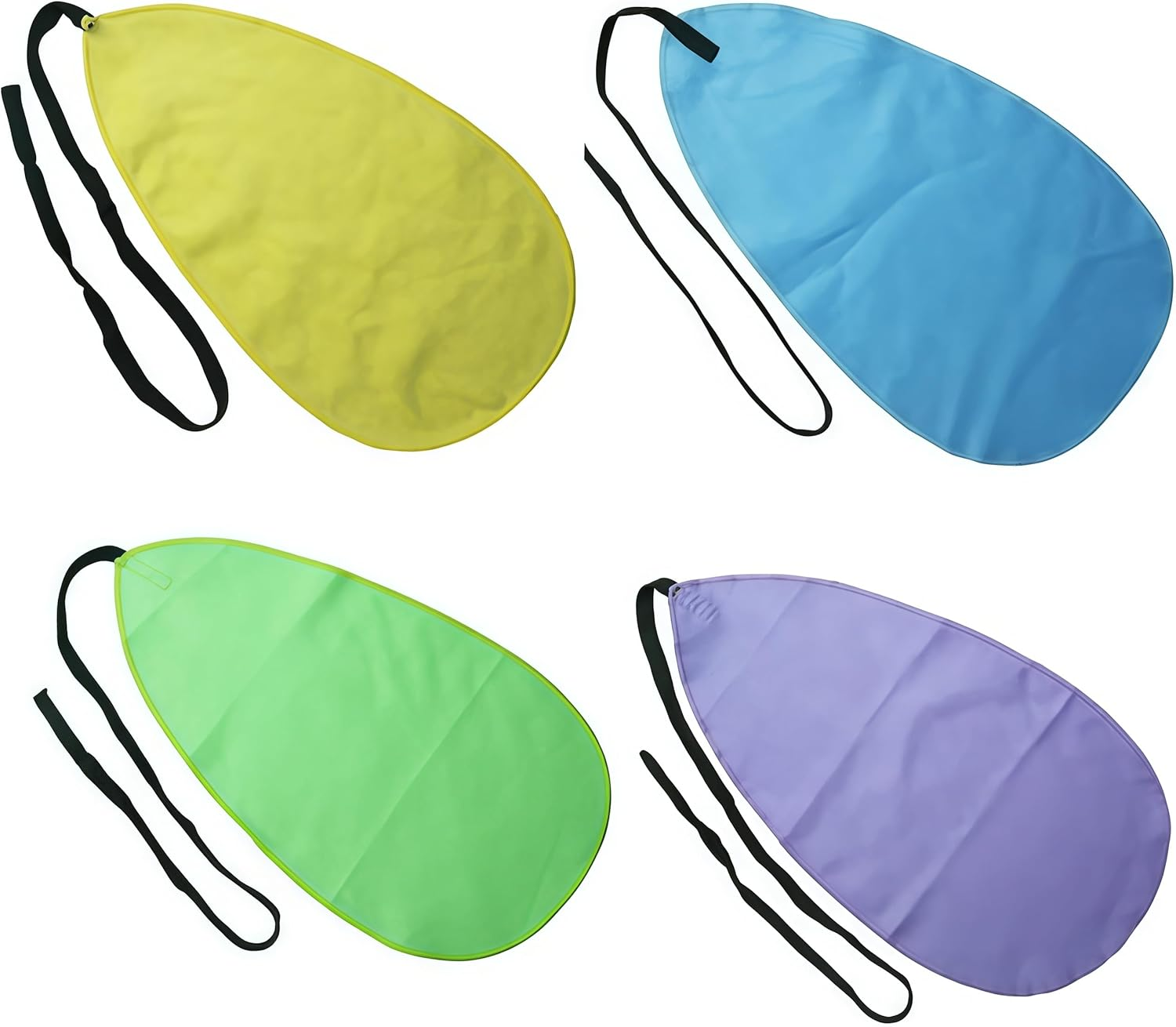 4Pcs Oboe,Flute,Saxophone,Woodwind Cleaning Cloth, Artificial Suede Material Saxophone Cleaning Cloth, Neck Body Tenor Sax Instrument Cleaner Cleaning Cloth Tools(Green,Blue,Purple,Yellow) image number 1