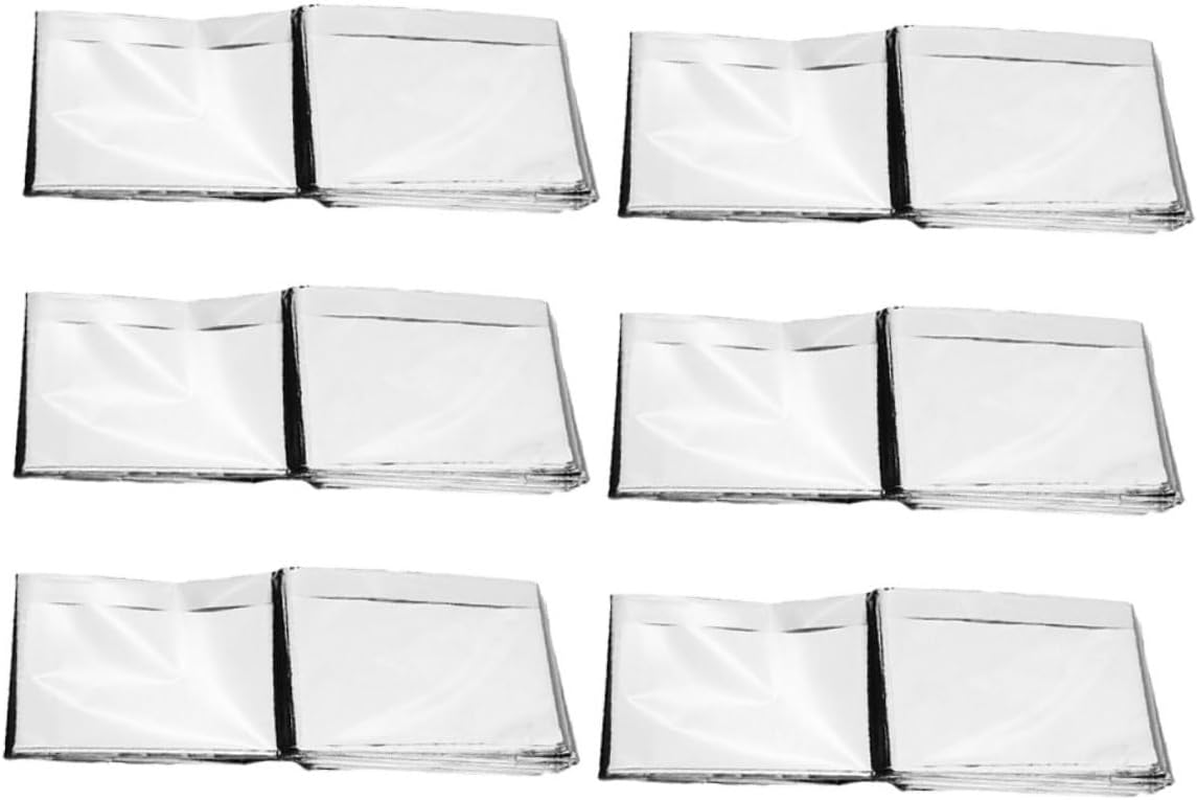 6Pcs Greenhouse Reflective Film for Plants Portable Plant Growth Aid Pe Material for Gardening Enthusiasts High Light Reflection image number 1