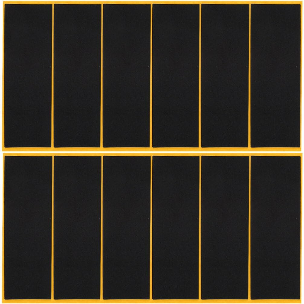 Ibasenice Fingerboards Grip Tape, Skateboard Grip Tape Stickers Adhesive Foam Tape Soft Easy Peel Foam Grip Tape,110Mm X 38Mm image number 3