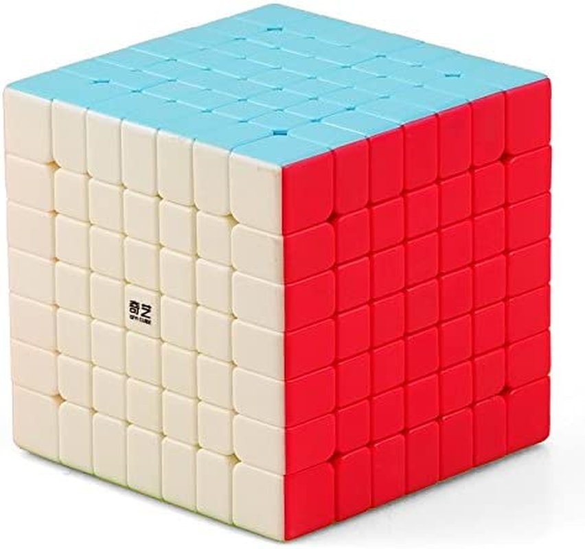 Cuberspeed Qiyi 7X7 Stickerless Speed Cube Qixing S2 Mofangge MFG Qixing S V2 Color Speed Cube image number 4