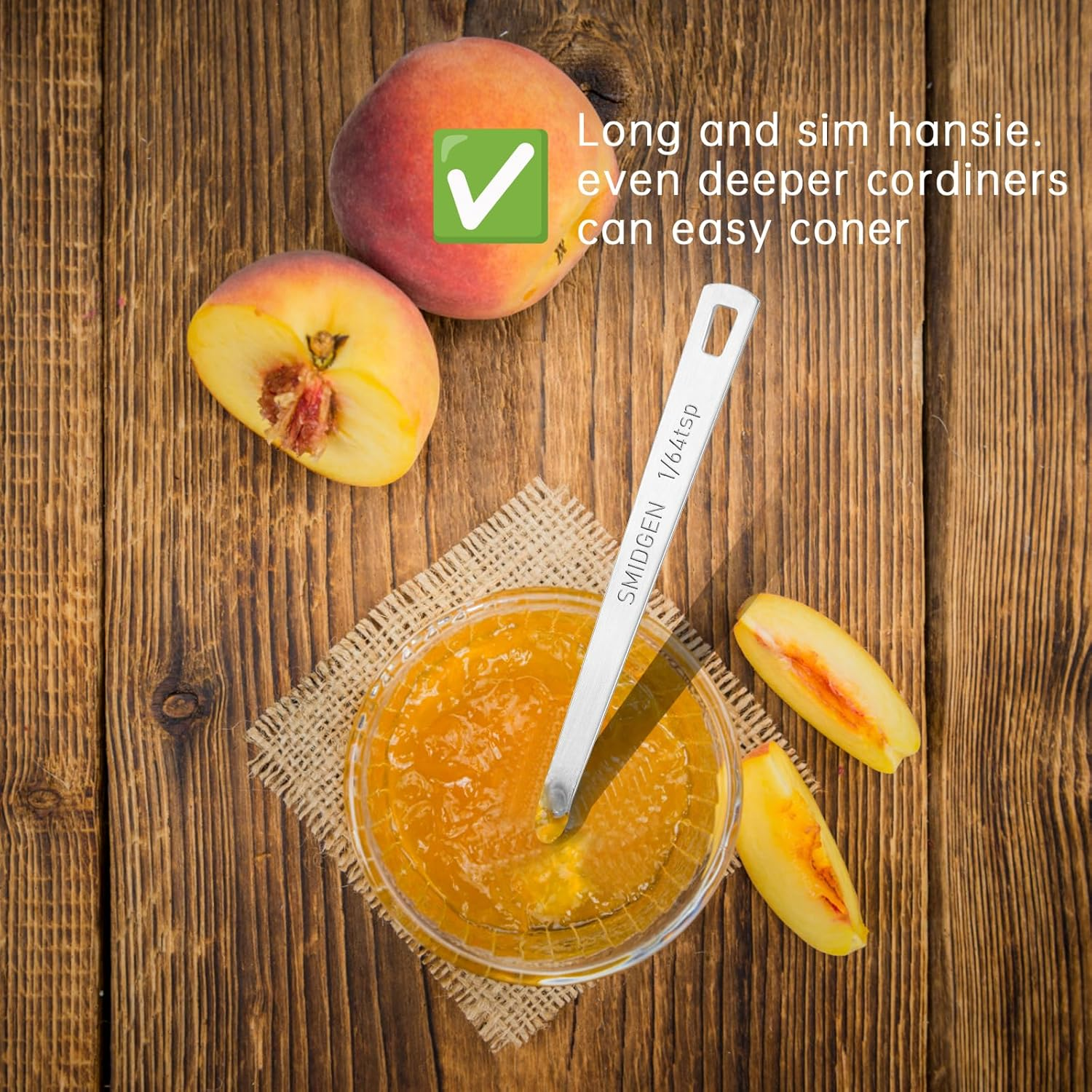 4 PCS 1/64 Teaspoon(1/64 Tsp | 0.083 Ml | 0.083 Cc) Single Measuring Spoon, Small Measuring Spoon Only, Stainless Steel Mini Measuring Spoons for Cooking image number 6