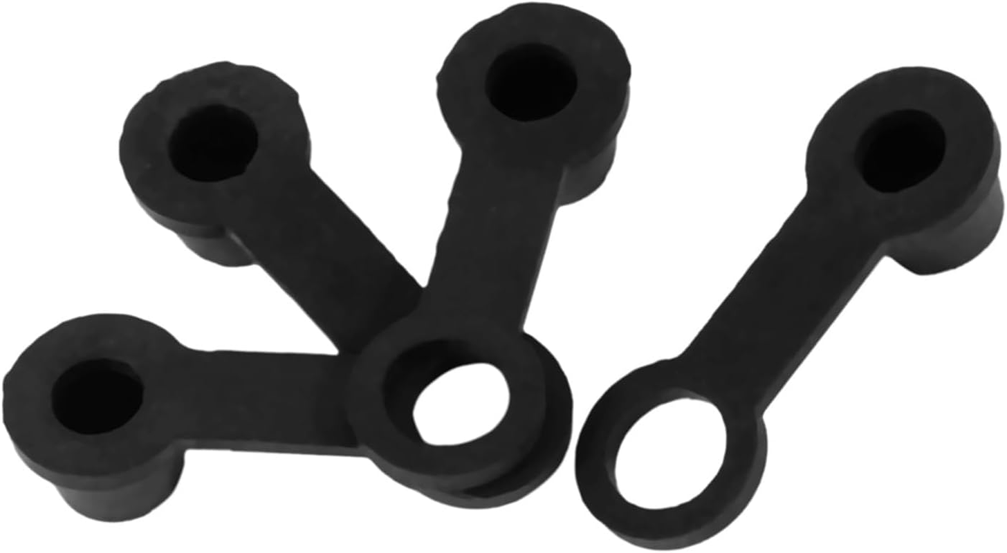 Dust Cover Replacement, Brake Bleed Nipple Cover, Black for Cars Motorcycle image number 5