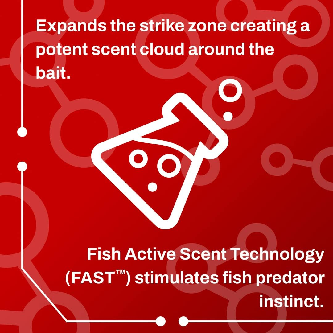 BAITFUEL X55 Formula Gel for Fishing: the Supercharged Fish Scent Technology with Powerful Attractants and Taste Enhancers That Fish Bite