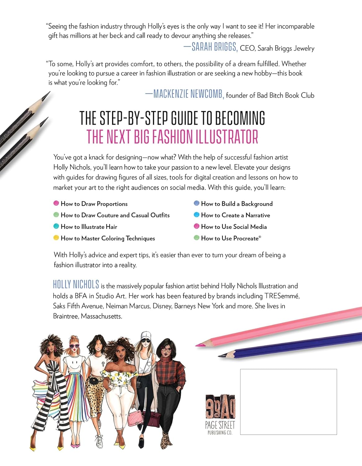 Modern Fashion Illustration: Simple Techniques for Stylish Drawings