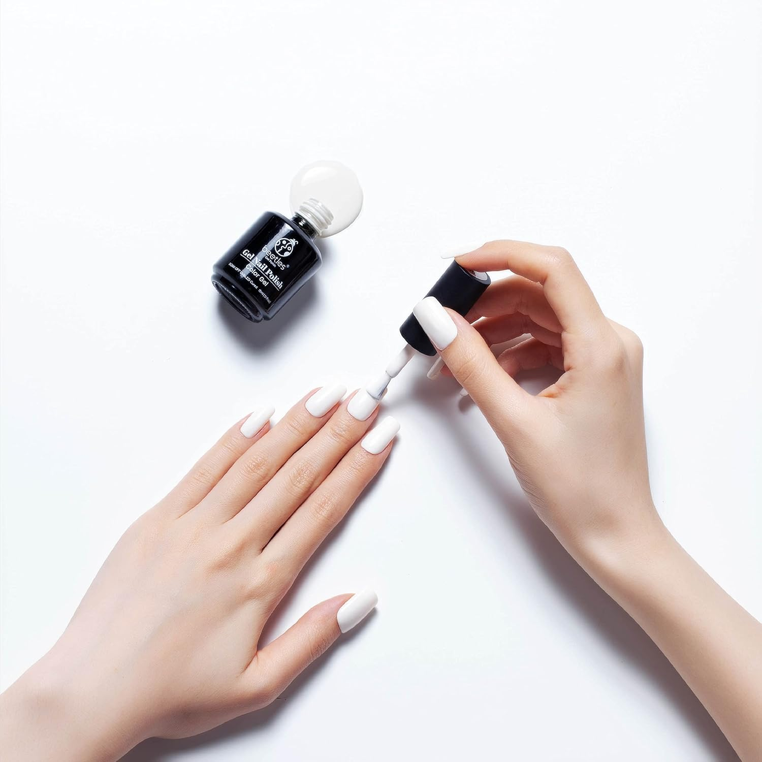 Beetles Gel Polish 15Ml Natural Gel Polish Milkshake Color Nail Gel Nail White Gel Neutral Soak off Uv LED Nail Lamp Gel Polish All Season image number 2