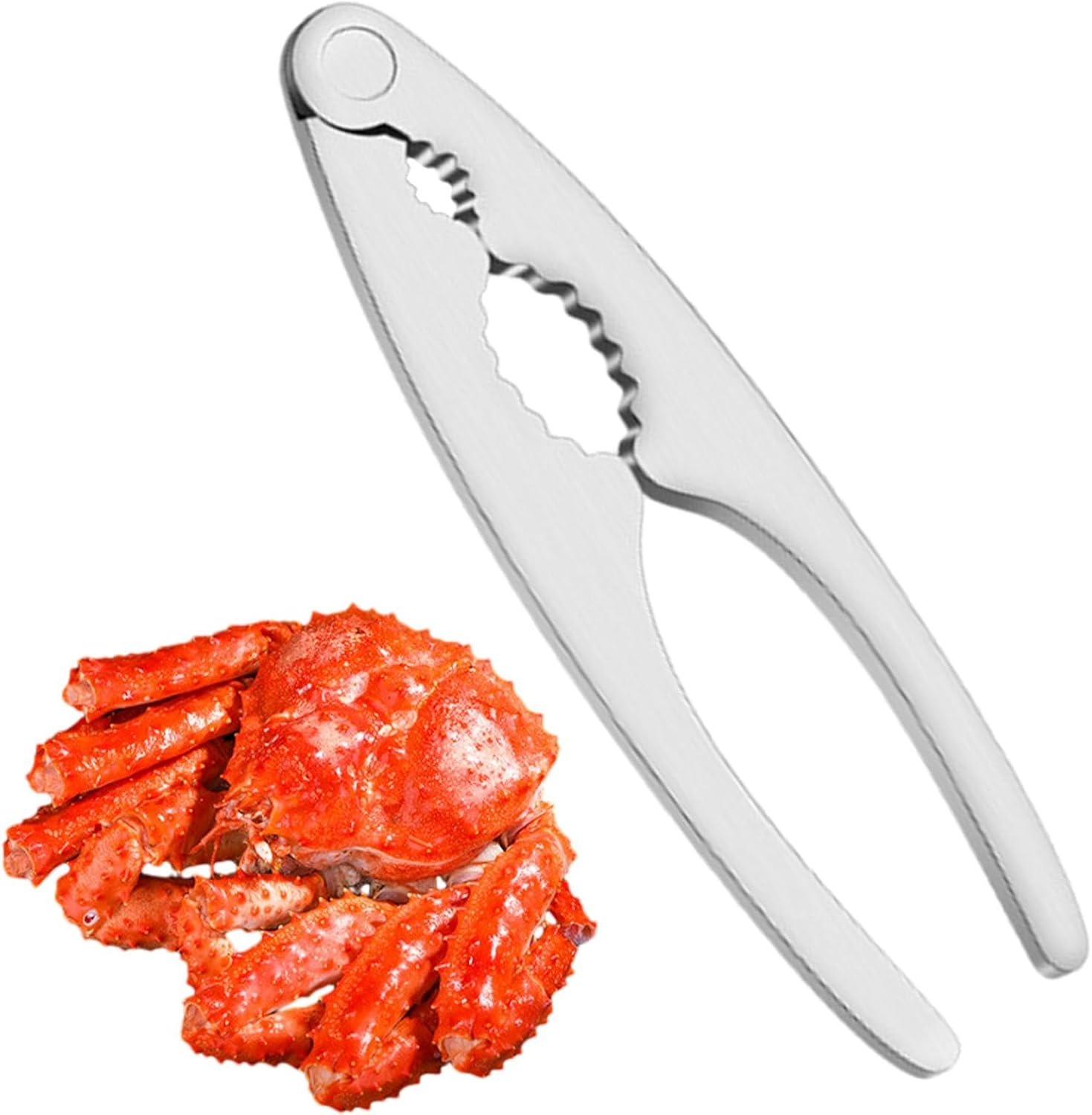 Crab Leg Cracker,Nut Cracker Crab Crackers Seafood Tools - Ergonomic Nut Cracker Anti-Slip Crab Legs Utensils for Kitchen Home Restaurant image number 6