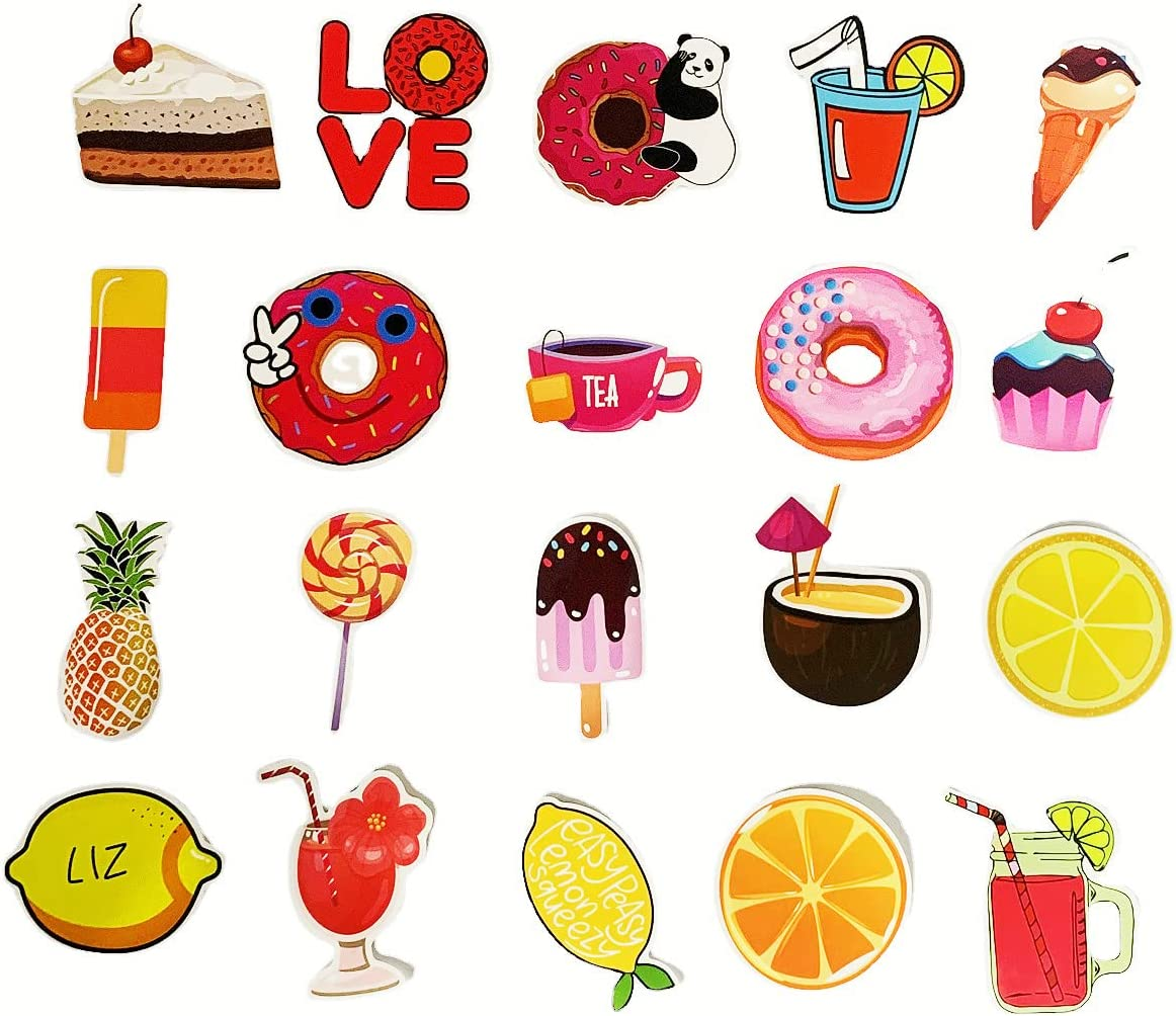 100Pcs Mixed Cute Cartoon Stickers for Kids,Stickers for Water Bottles,Vinyl Waterproof Aesthetic Stickers for Hydro Flask, Laptop, Computer, Phone, PC, Skateboard, Luggage for Girls, Kids image number 2