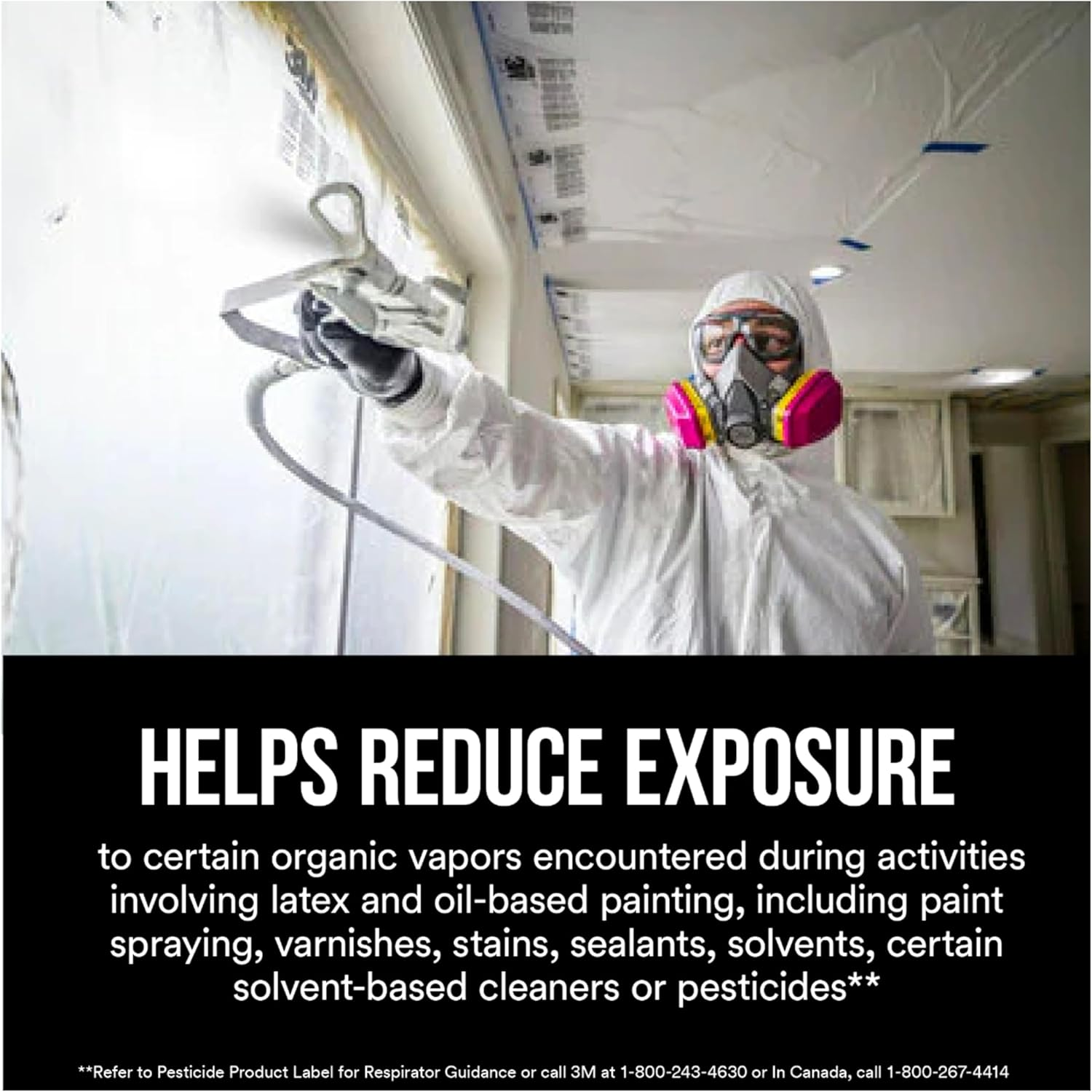 3M 60923HB1-C Replacement Cartridges for Professional Multi-Purpose Respirator