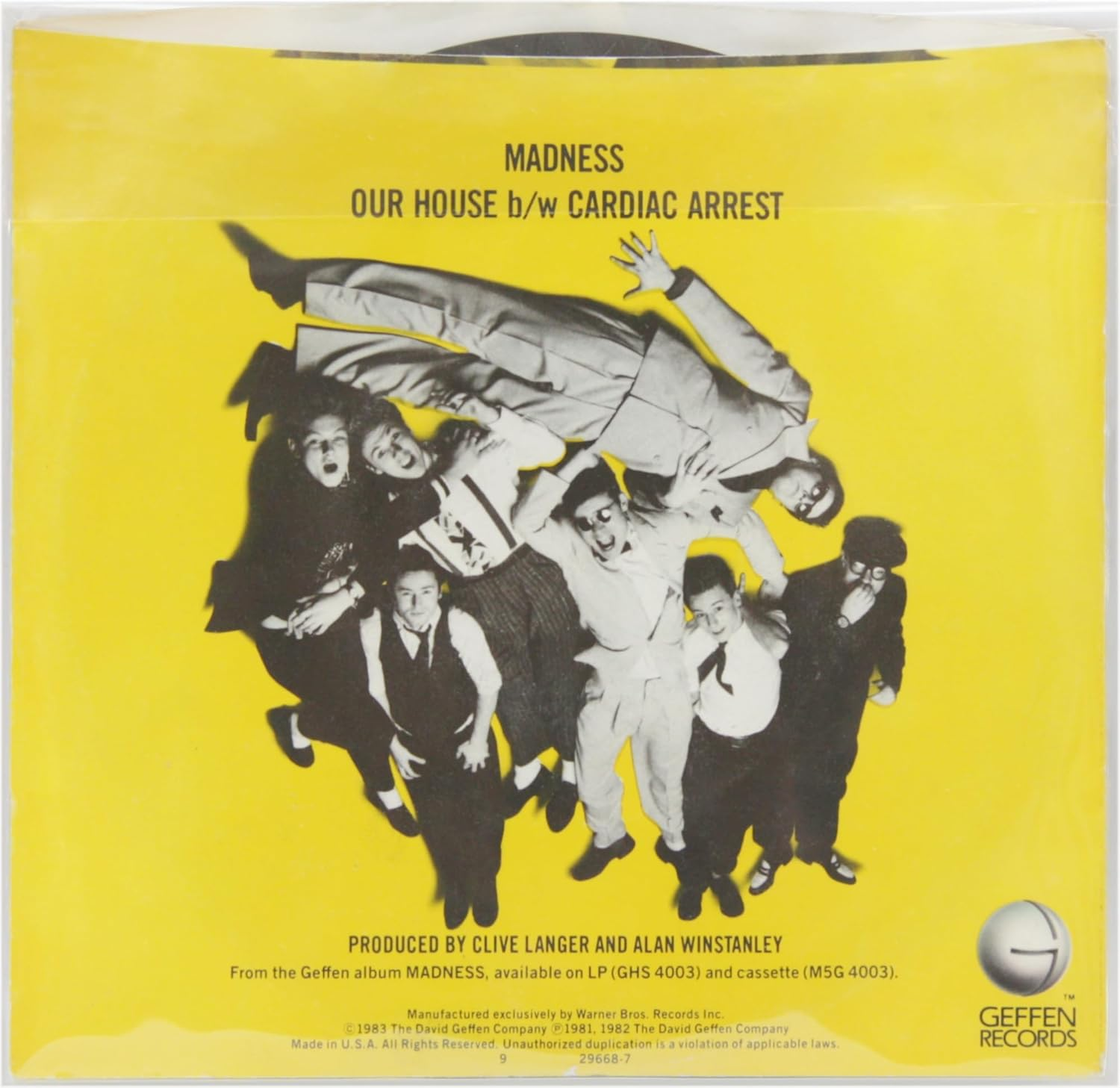 (100) 7" Resealable Record Outer Sleeves - Super Clear Premium 2 Mil Thick - Archival Quality BOPP - 7-3/8" X 7" + 1-1/2" Flap - 07SB02RS image number 3