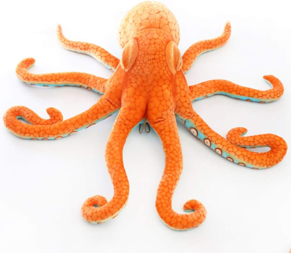 Realistic Octopus Plush,Giant Stuffed Marine Animals Toy Gifts for Kids (31.4 Inch) image number 1