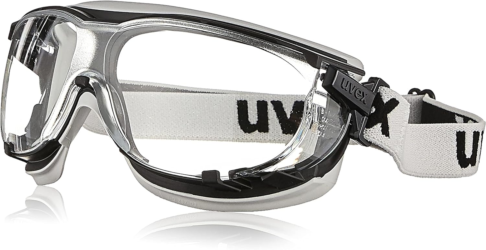 Uvex S1650DF Carbon Vision Safety Eyewear, Black/Grey image number 3
