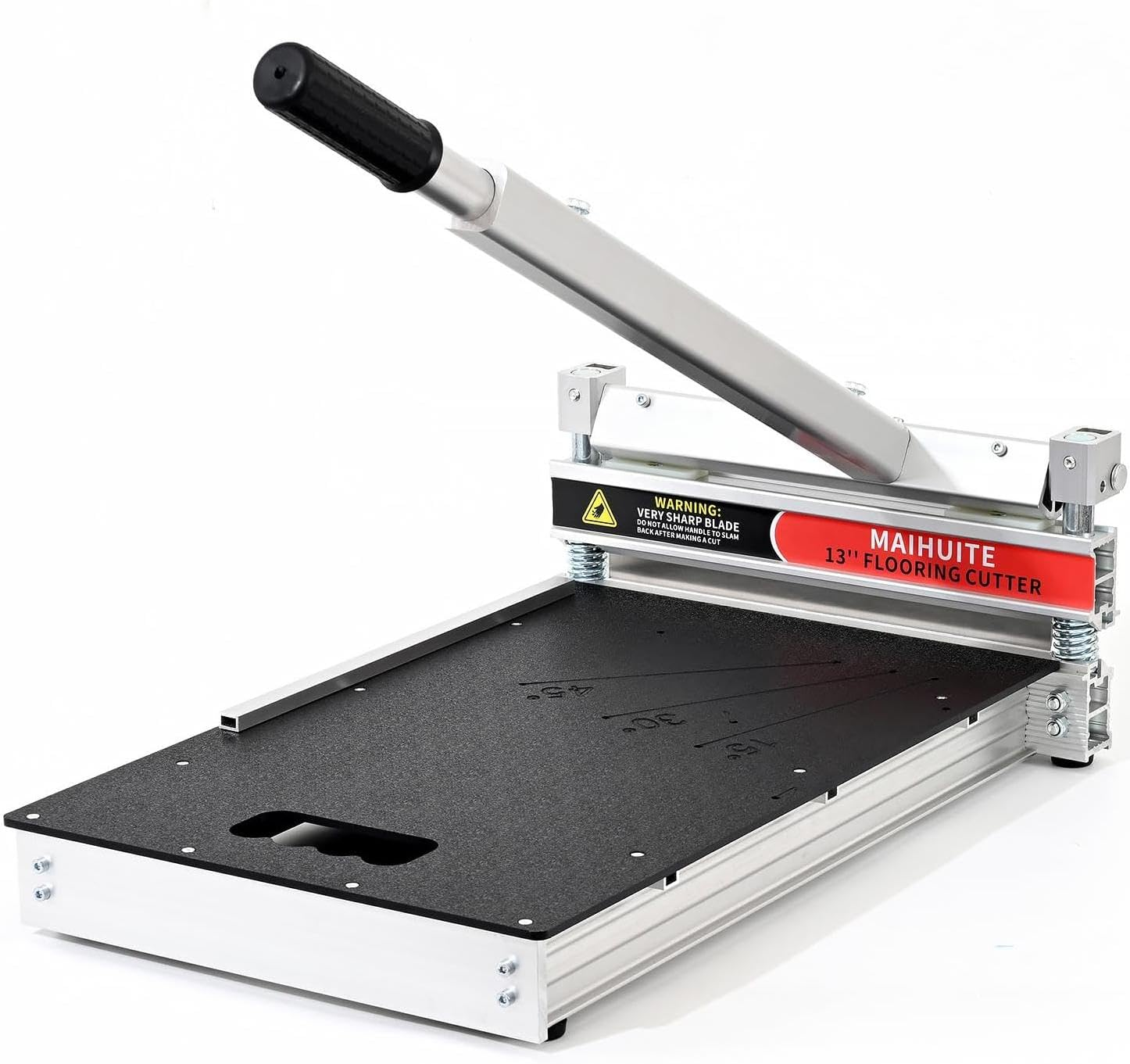 13-Inch Floor Cutter - Cuts Laminate, Vinyl Plank, LVT, SPC, WPC, Engineered Hardwood & More, up to 18Mm Thick, Precision Angle Cuts, No Electricity Needed, Easy to Use image number 5