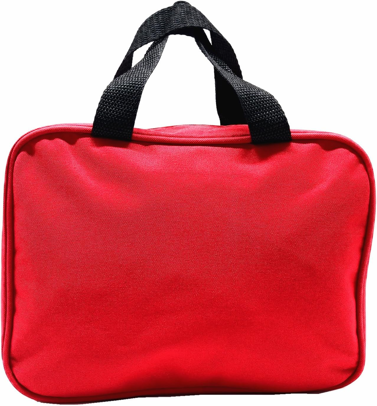 Red First Aid Bag Empty Medical Bags Travel Rescue Pouch First Responder Storage Compact Survival Medicine Bag for Car Home Office Kitchen Sports Outdoors Field Trips (Red) image number 6