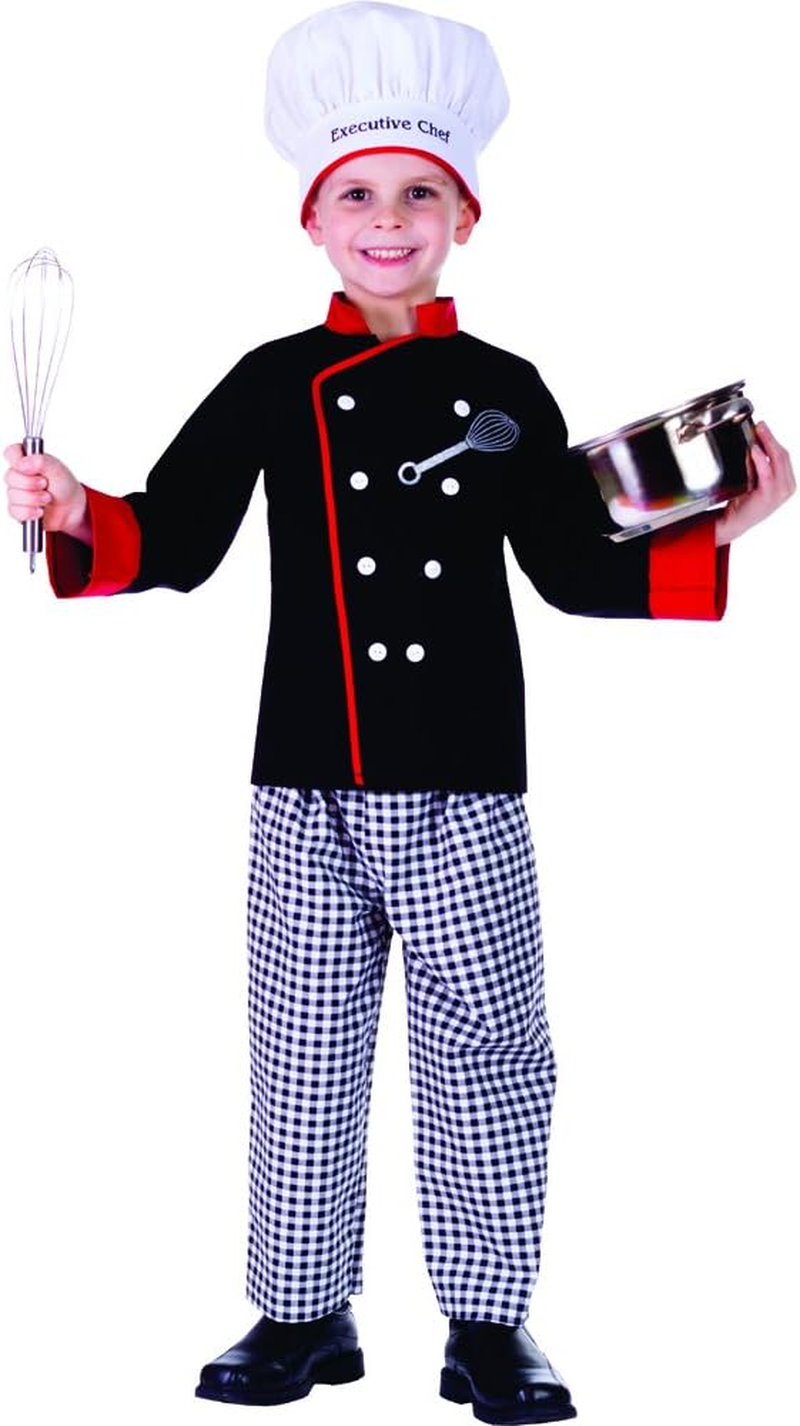 Dress up America Executive Chef Boy Costume - Beautiful Dress up Set for Role Play image number 1