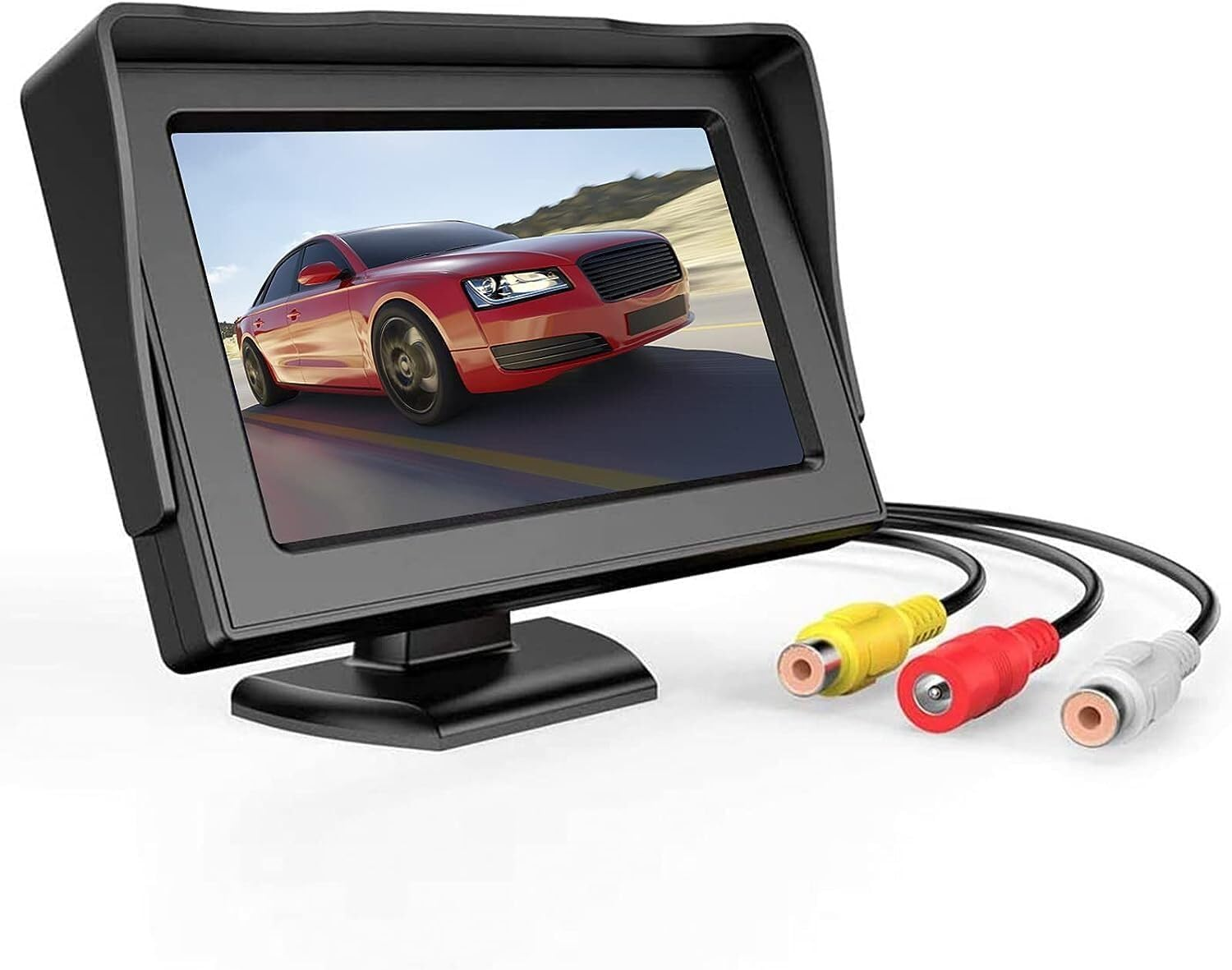 LEDON 4.3" HD Monitor Reverse Camera Rear View Backup Parking Cam Kit Night Vision image number 3