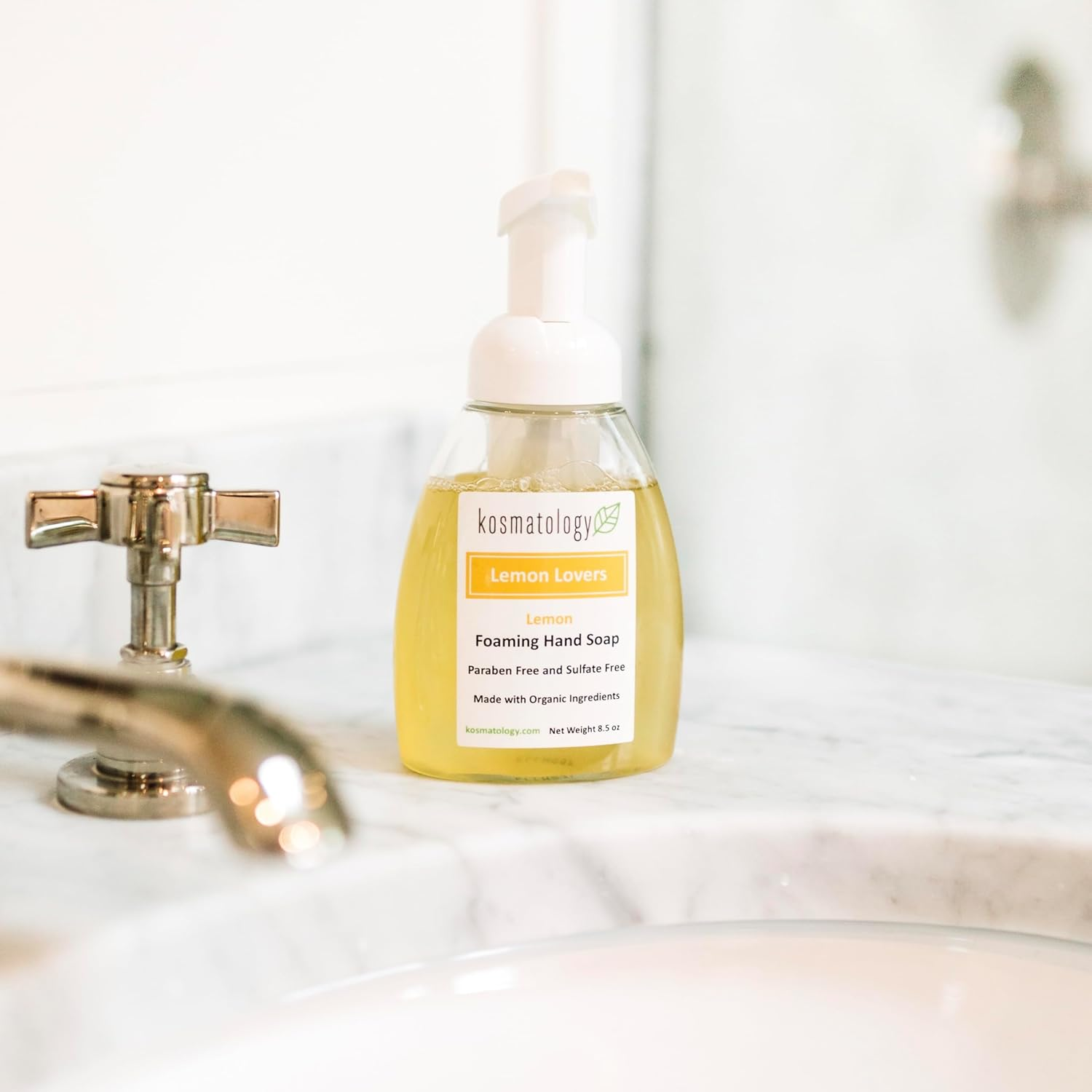 Kosmatology - Foaming Hand Soap Lemon Lovers - 8.5 Oz. image number 2