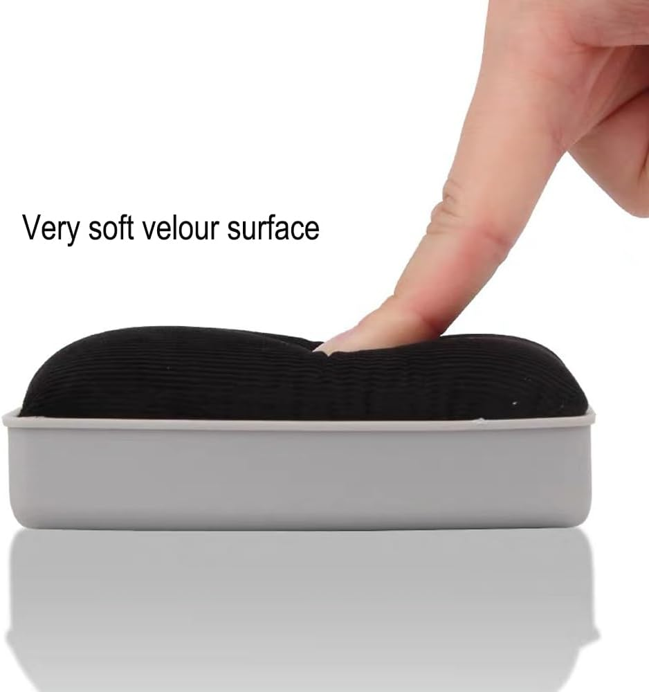 2 Pcs Magnetic Chalkboard Eraser, Whiteboard Eraser Blackboard Dry Eraser, Dry Erase Whiteboard Cleaner for Students Home Office