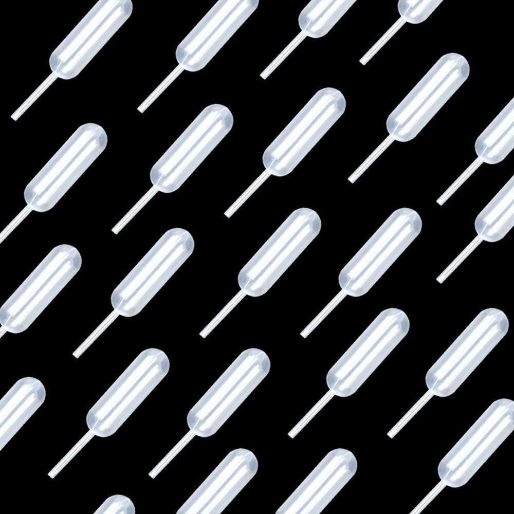 200Pcs 4Ml Plastic Pipettes Squeeze Transfer Pipettes Suitable for Chocolate, Cupcakes, Strawberries image number 6