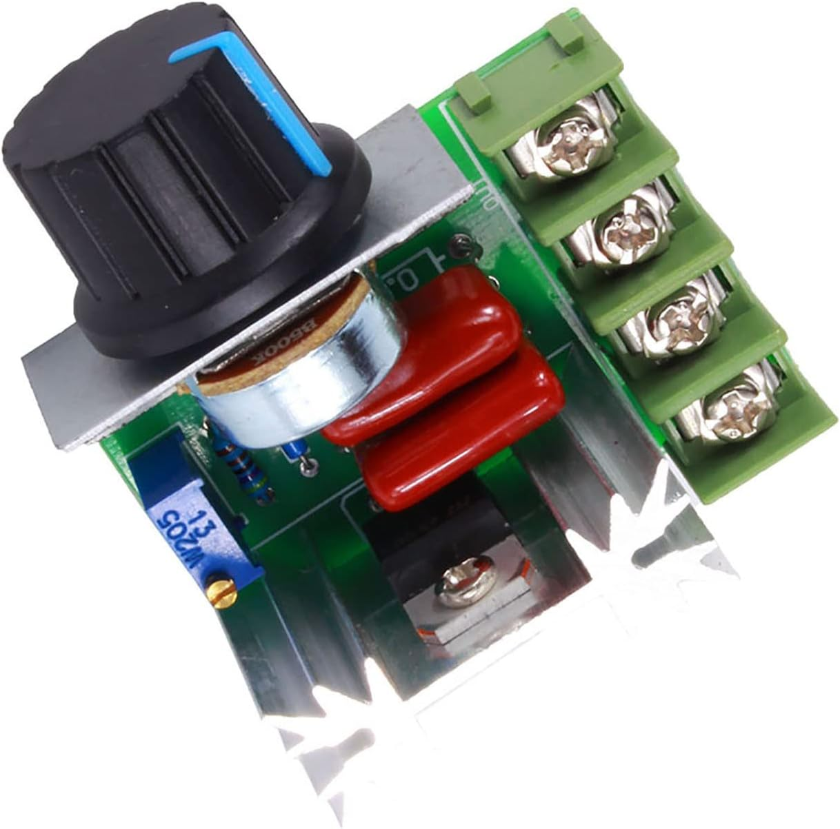 Joyzan Motor Controller, Driver Speed Regulator Low Voltage Dc Controller Adjustable Volt Attenuators Pressure Regulating for Wired Thermal Water Heater Electric Stove Lighting Dimmer Thermostat image number 2