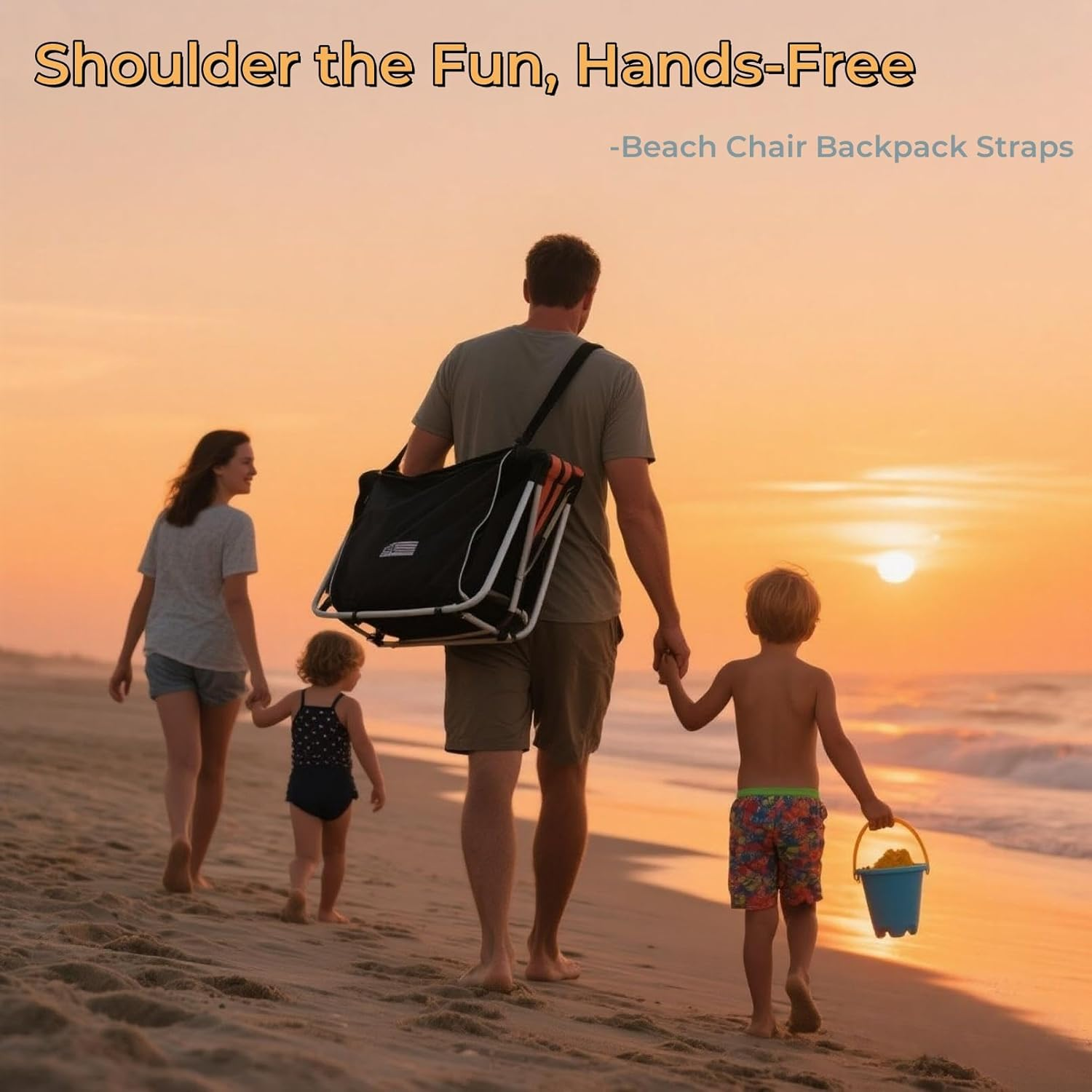 3 Pack Adjustable Carry Strap for Beach Chair, Folding Chair, Camping, Scooter, Bikes, Backpacking, Picnics, Outdoor and Other Items image number 4