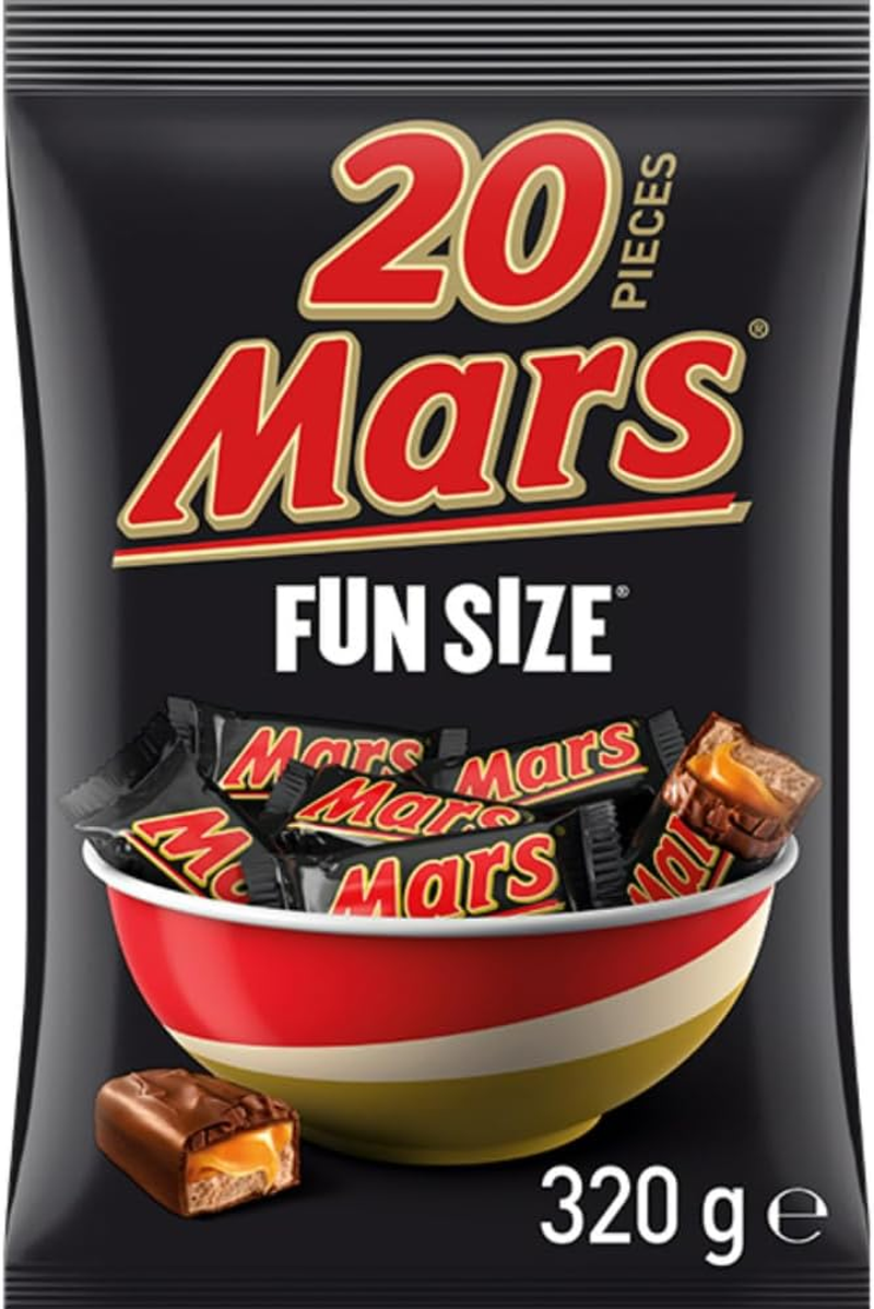 Mars Chocolate Party Share Bag 20 Pieces 320G